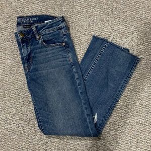 American Eagle Straight Crop Jeans